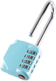 Combinatieslot CL21AS, 6,6 cm beugel, combinatore 4 cifre, configurazione personalizzabile per armadi, portoni, serrature e contenitori di attrezzi.