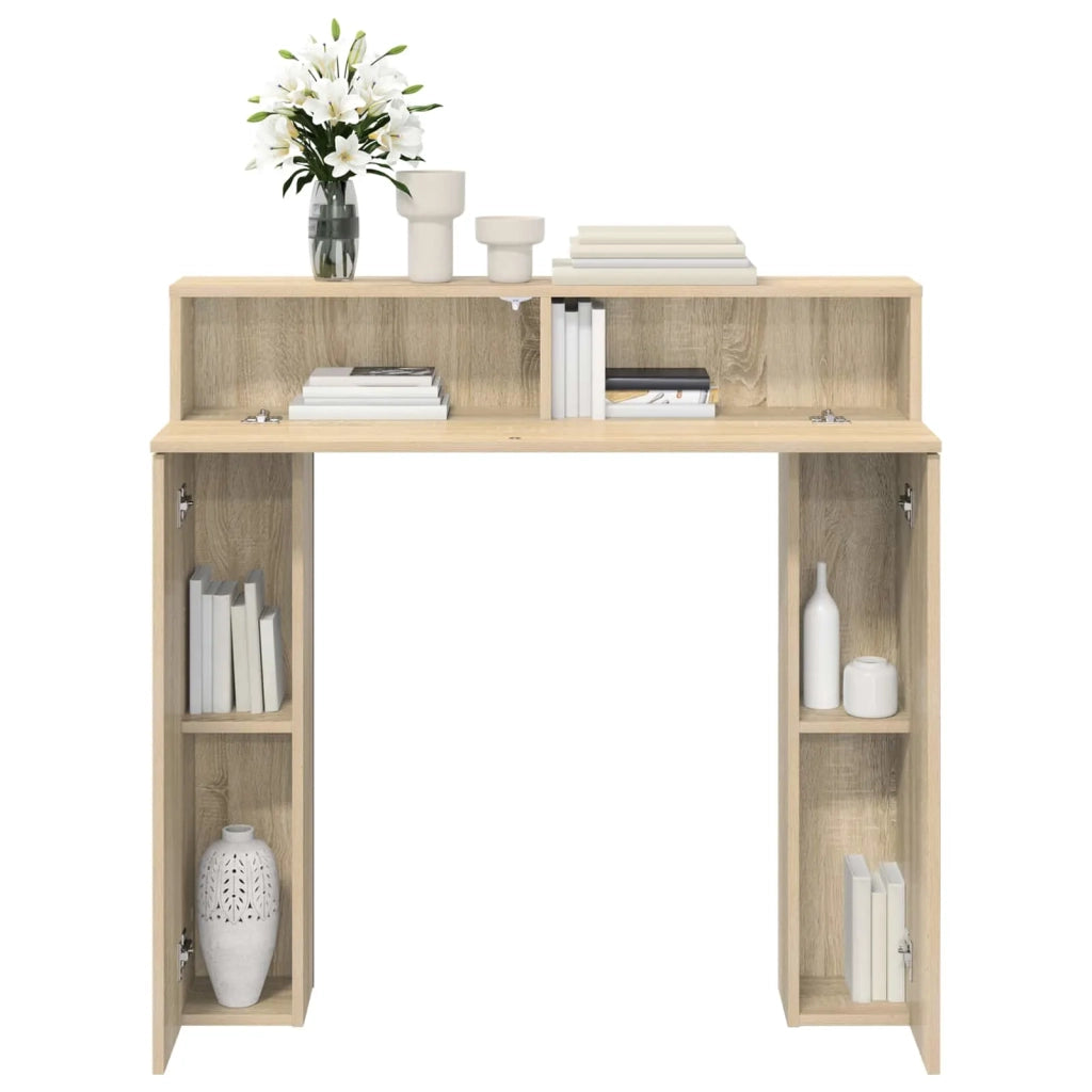 Cornice per camino Rovere Sonoma 102 x 18 x 100,5 cm 8006600