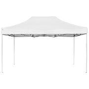 Gazebo Professionale Pieghevole Alluminio 4,5x3 m Bianco 45495