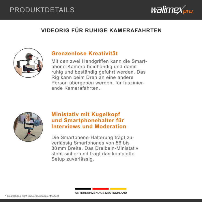 BOYA VG380 Kit video per smartphone