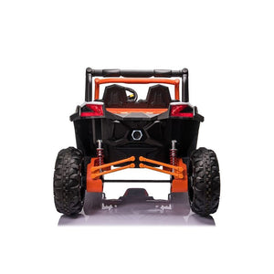 Auto Elettrica per Bambini Mud-Raider UTV MX 24V con Telecomando Arancione