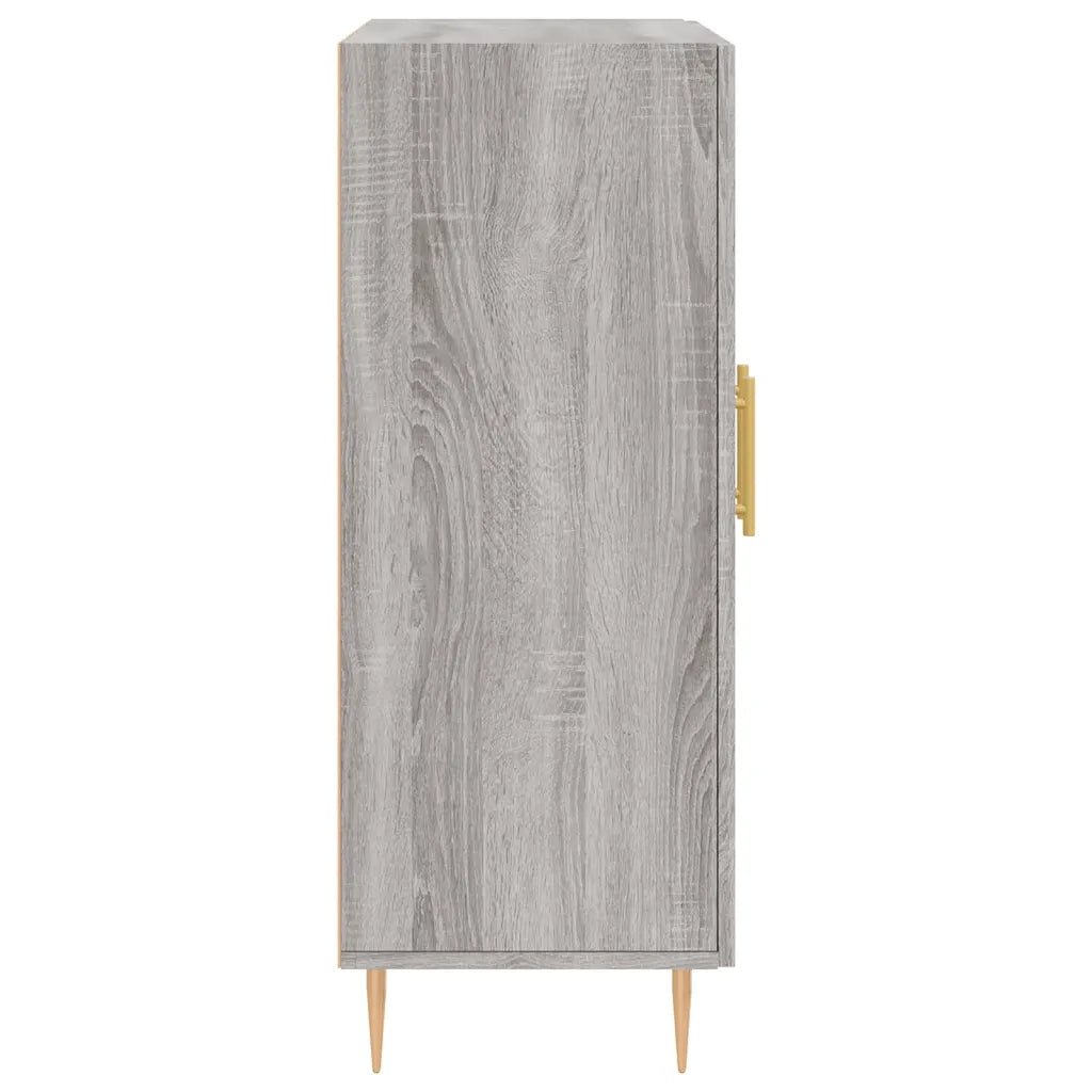 Credenza Grigio Sonoma 69,5x34x90 cm in Legno Multistrato 827714