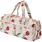 Tas di Organizzazione Sostenibile - Tas con Disegno di Fiori - 44 x 14 x 17 cm