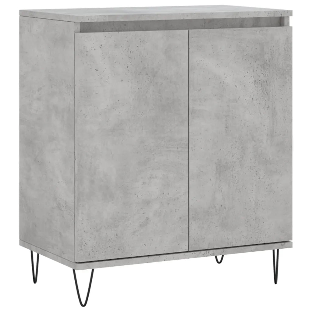 Credenza | Madia | Buffet da pranzo | Armadio da pranzo Grigio Cemento 60x35x70 cm in Legno Multistrato