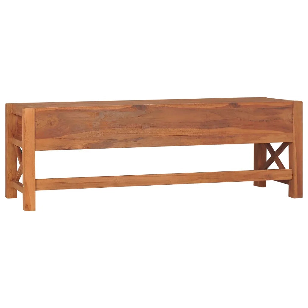 Mobile TV-Mobile per TV-Credenza TV 140x40x45 cm in Legno di Teak 455934