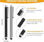 Penni Capacitive per Tasti Tattili Universali per Tablet, iPad Mini, iPad Pro, iPad Air, Smartphone, Samsung Galaxy 10