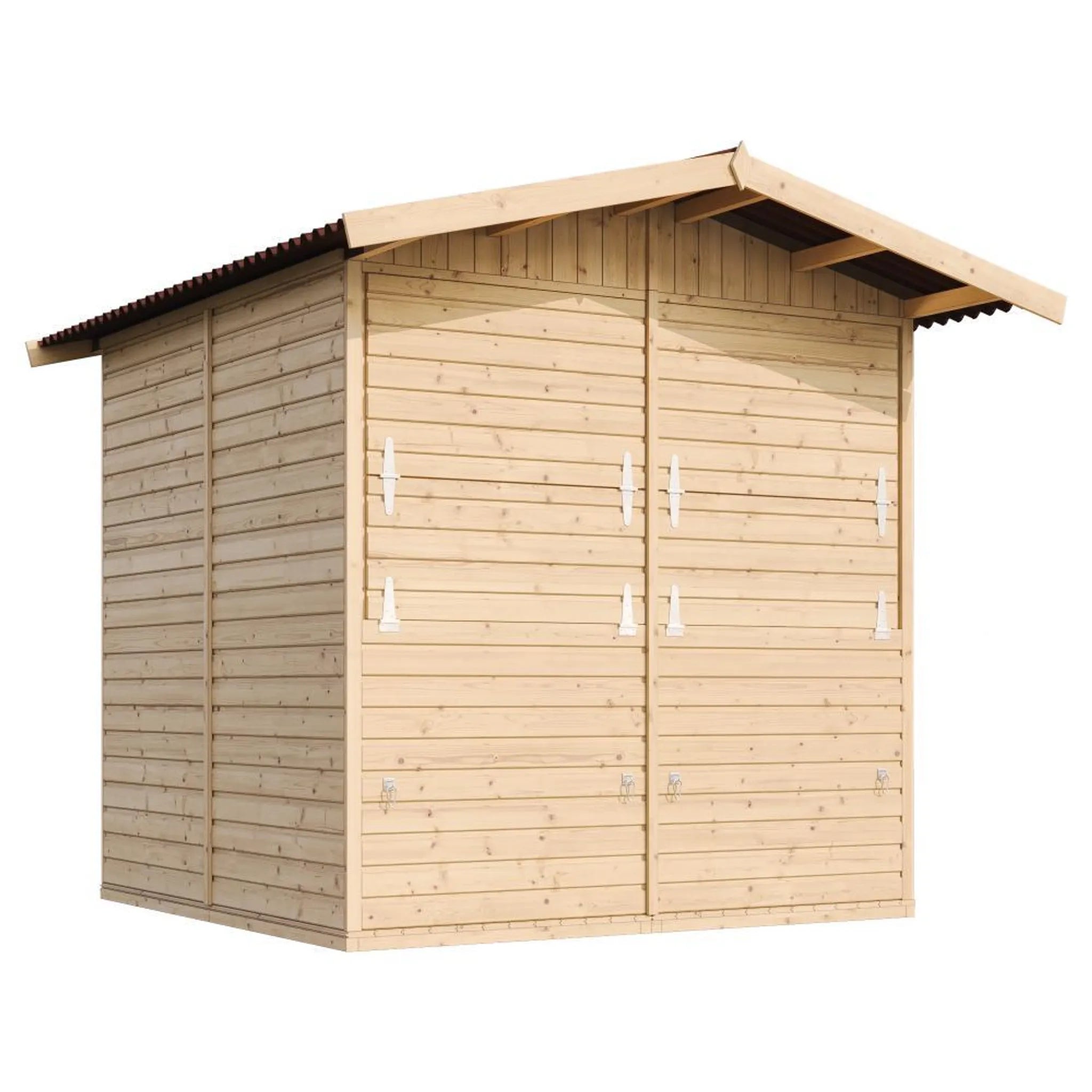 Chiosco in legno da giardino - 253x263 cm/4 m2 - TIMBELA M149