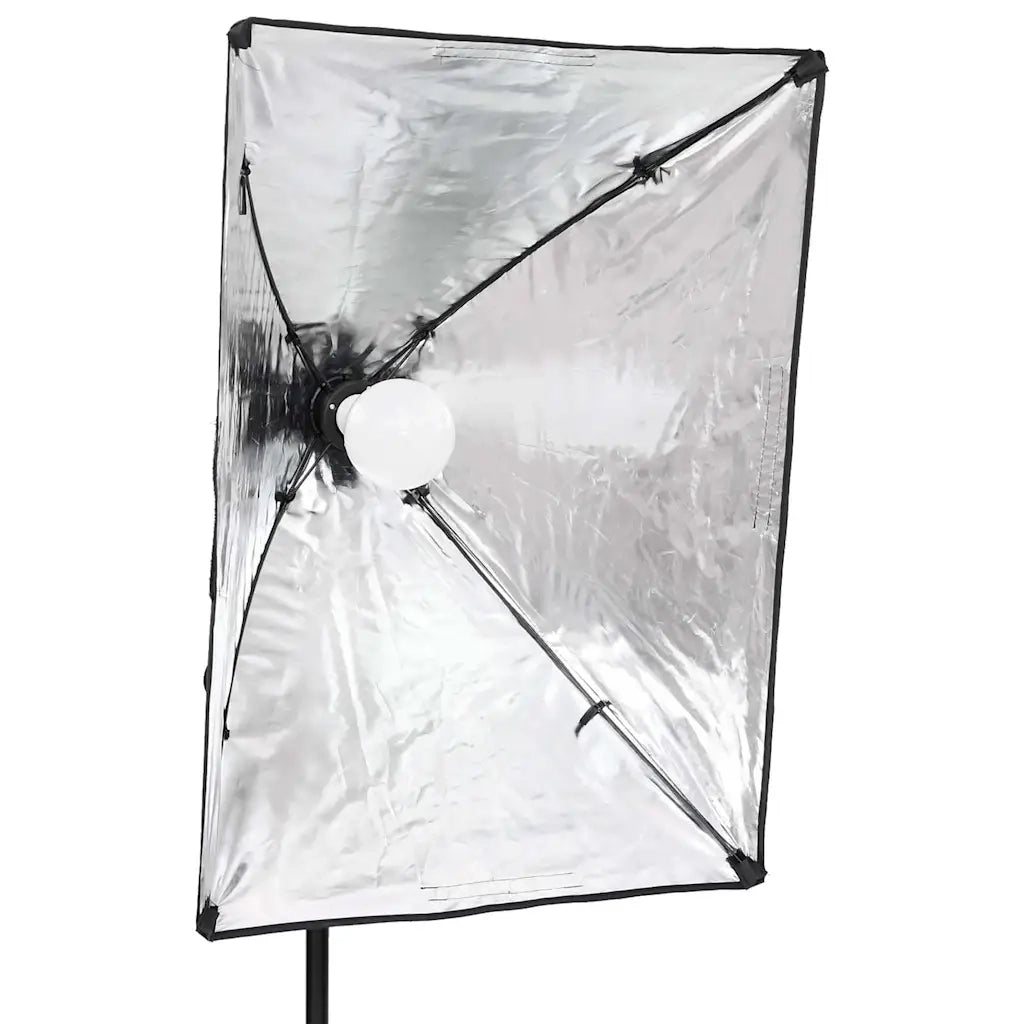 Kit per Studio Fotografico con Set Luci, Fondale e Riflettore 3094757