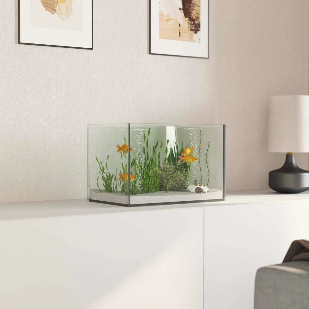 Acquario con archiviazione Trasparente 30 x 20 x 20 cm Vetro 42020379