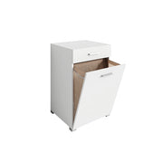 Vicco Armadietto da bagno con portabiancheria Bianco 50 x 78.5 cm