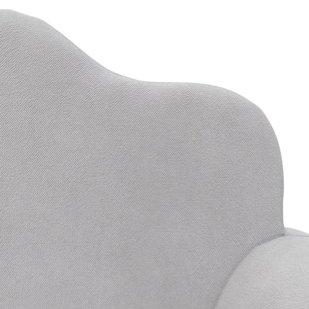 Divano letto | Sof¨¤ letto | Letto singolo Bambini a 2 Posti Grigio Chiaro in Morbido Peluche