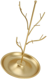 Sistema di Supporto per Collane con Disegno Unico - Supporto per Gioielli - Standa per Collane Decorativa con Funzione di Ripiegamento - Risparmio di Spazio - Materiale in Acciaio