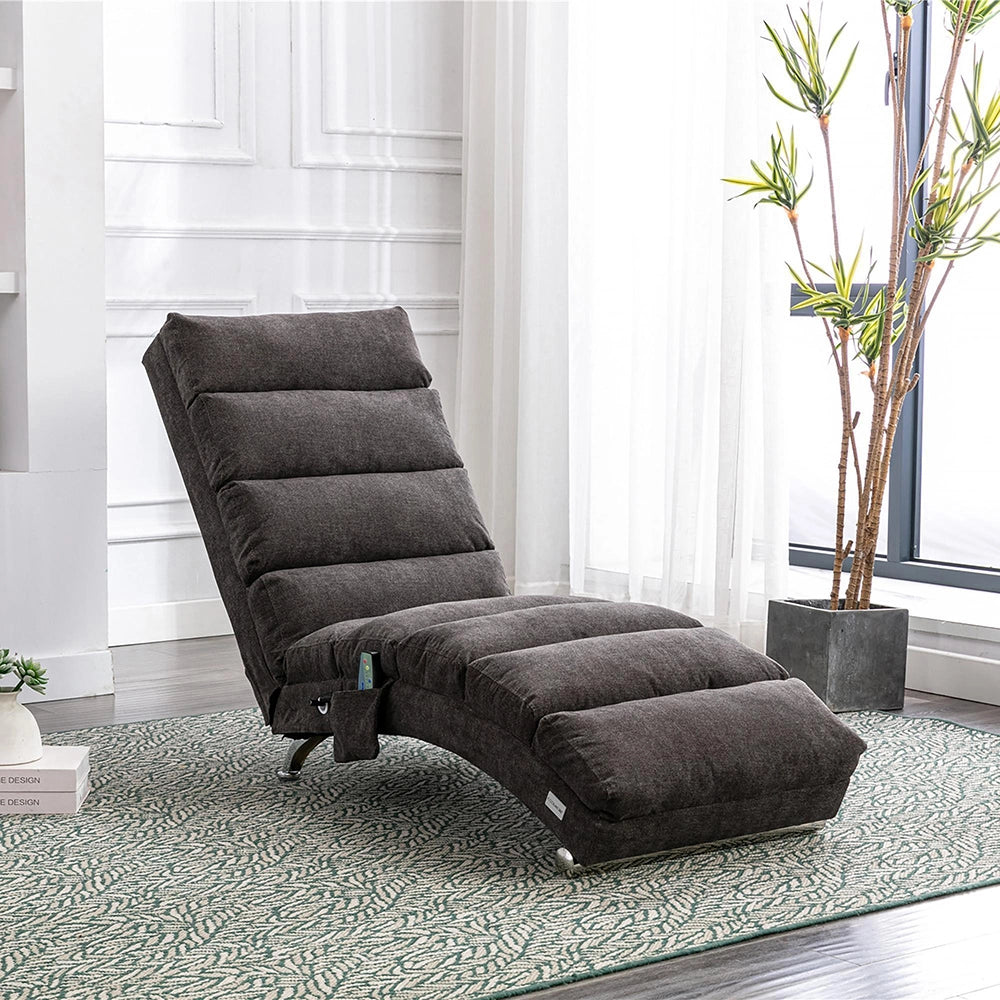 Poltrona relaxante con vibrazione - Xylo - Supporto completo corpo e tasche laterali