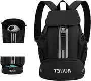 Tas da Palestra con Cavo di Trazione e Compartimento a Terra - Tuta da Nuoto Nera con Compartimento Idrico Tas da Sport
