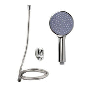 Trade Shop - Kit Doccetta Doccino Soffione Tondo Doccia Bagno Con Laccio 1,8 Mt Staffa 69096 -