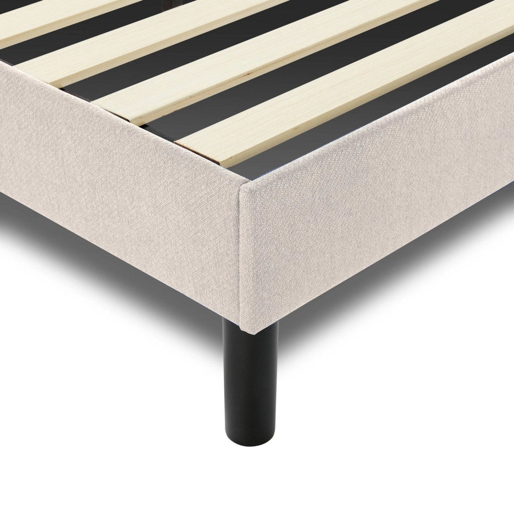 Morpheus, Letto Matrimoniale Dimensione Materasso 160x190 cm, Beige