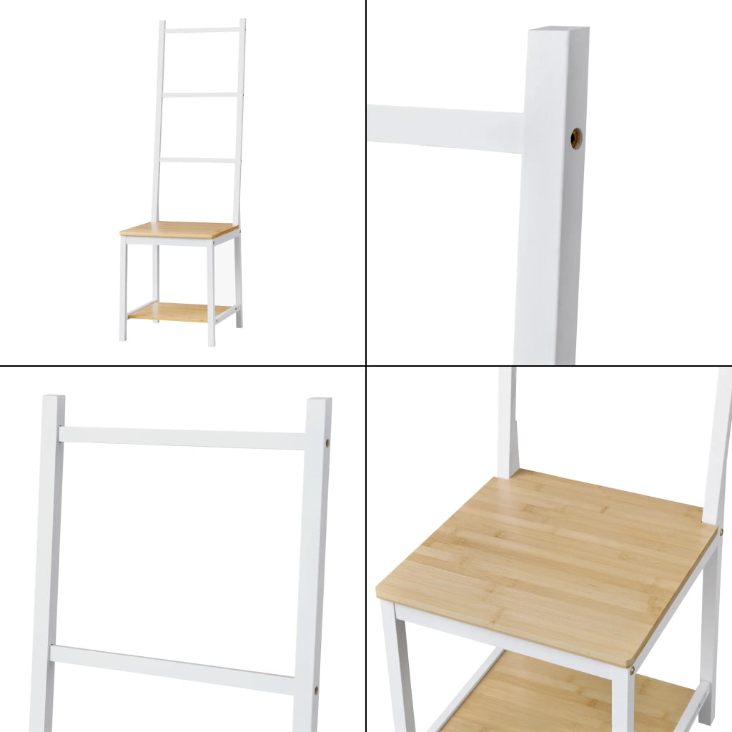 Servomuto Juuka con 2 ripiani e 3 barre bianco naturale 03_0008808