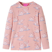 Pigiama da Bambina a Maniche Lunghe Rosa Chiaro 116 14226
