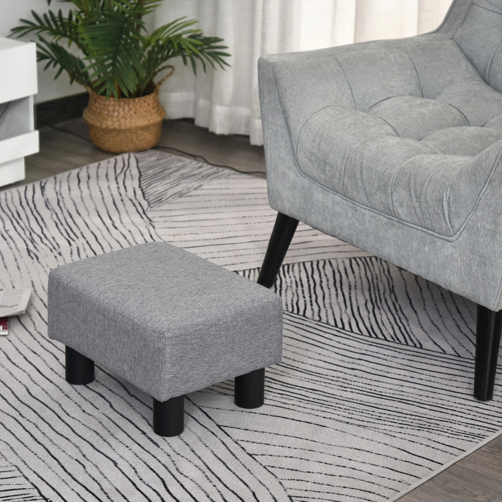 Tavolino Basso con Ripiano ¨C Zephmum ¨C 40x30x24 cm Grigio