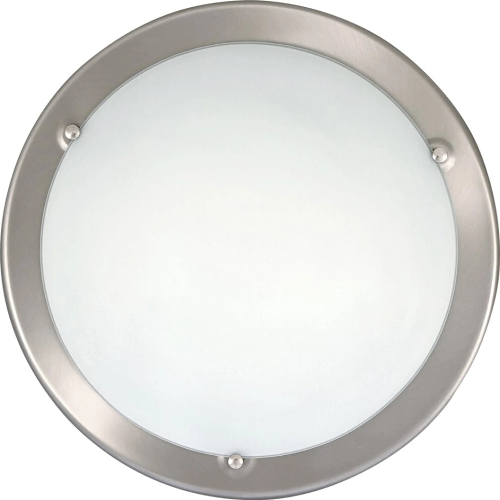Plafoniera in vetro 38 cm 2xE27 cromata Ufo Rabalux