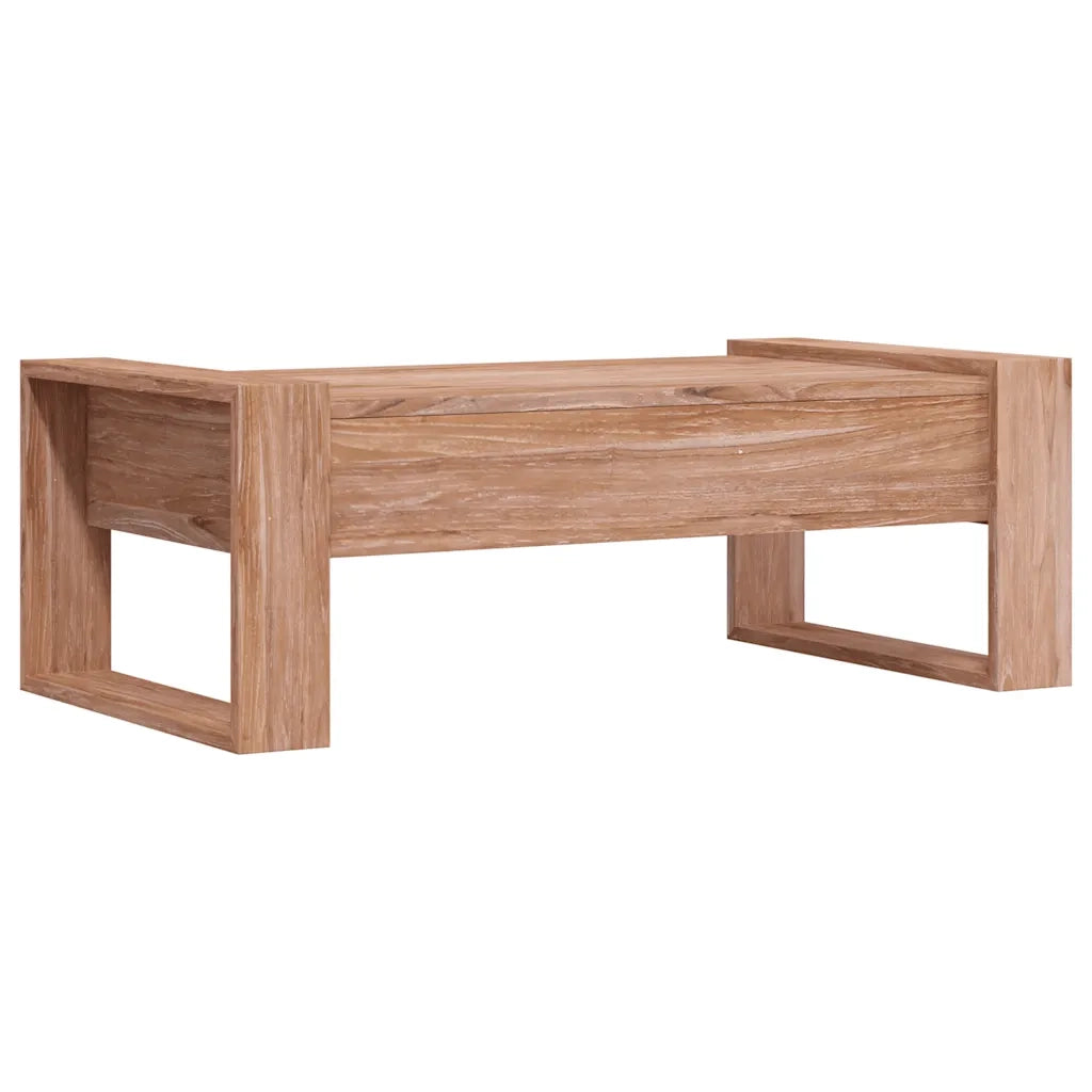 Tavolino da Salotto 110x60x40 cm in Legno Massello di Teak 287892