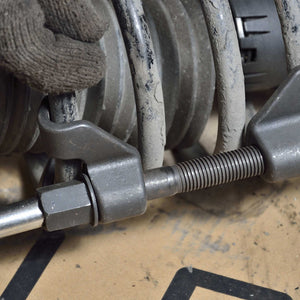 Set 4 pz. 370mm (14,6") Compressore molle sospensioni con estrattore per giunti sferici