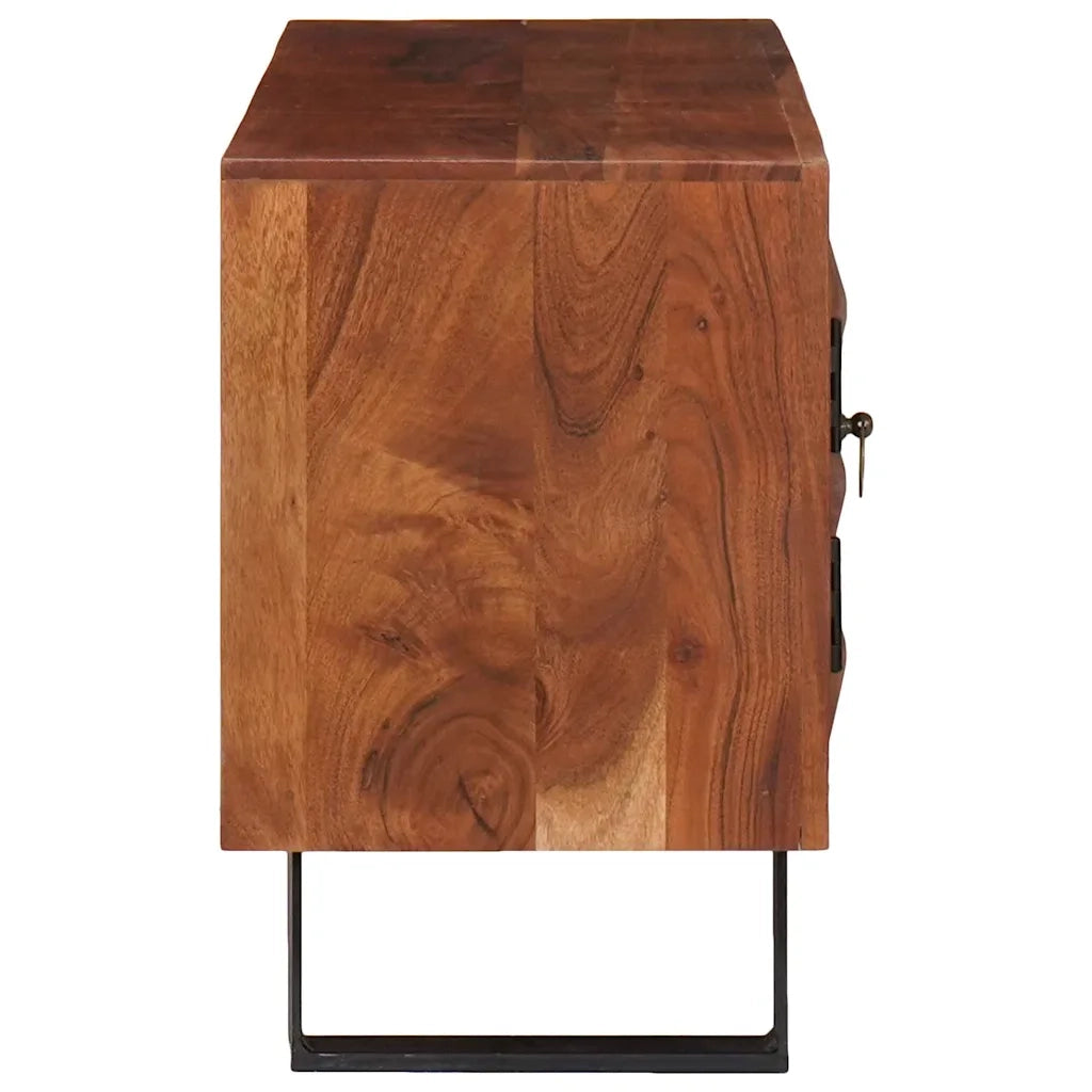 vidaXL Armadi e Supporti per Storage di Media Marrone 112 x 30 x 48 cm