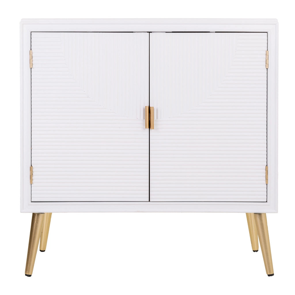 Mobile da ingresso in legno bianco 80x36,5x81,5h