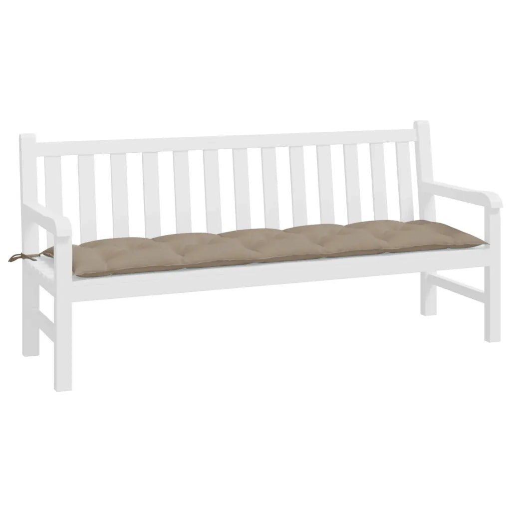 Cuscino per Panca Tortora 180x50x7 cm in Tessuto Oxford 314976