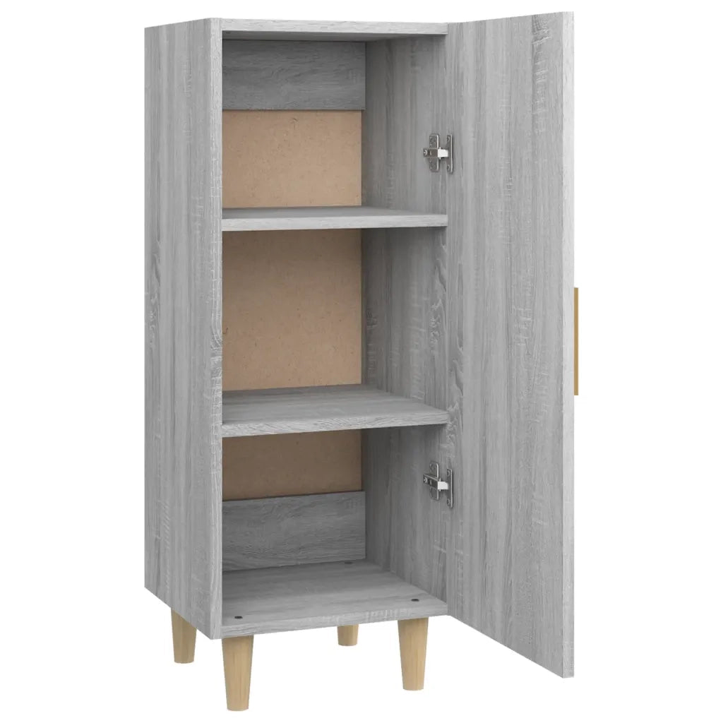 Credenza Grigio Sonoma 34,5x34x90 cm in Legno Multistrato 817403