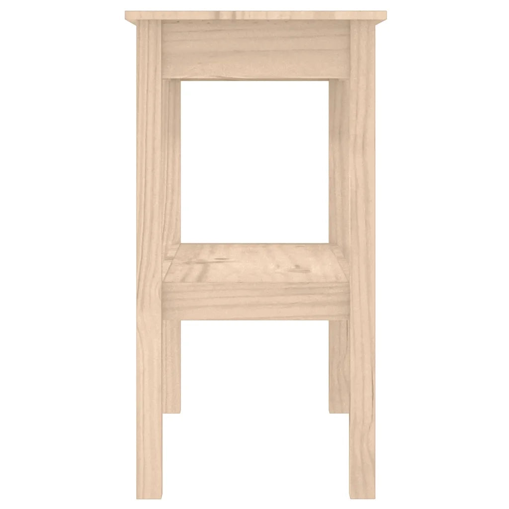Tavolo Consolle 80x40x75 cm in Legno Massello di Pino cod mxl 23286