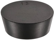 Stoppi in gomma - alta resistenza termica - 1 pezzo - nero - 58 mm a 68 mm