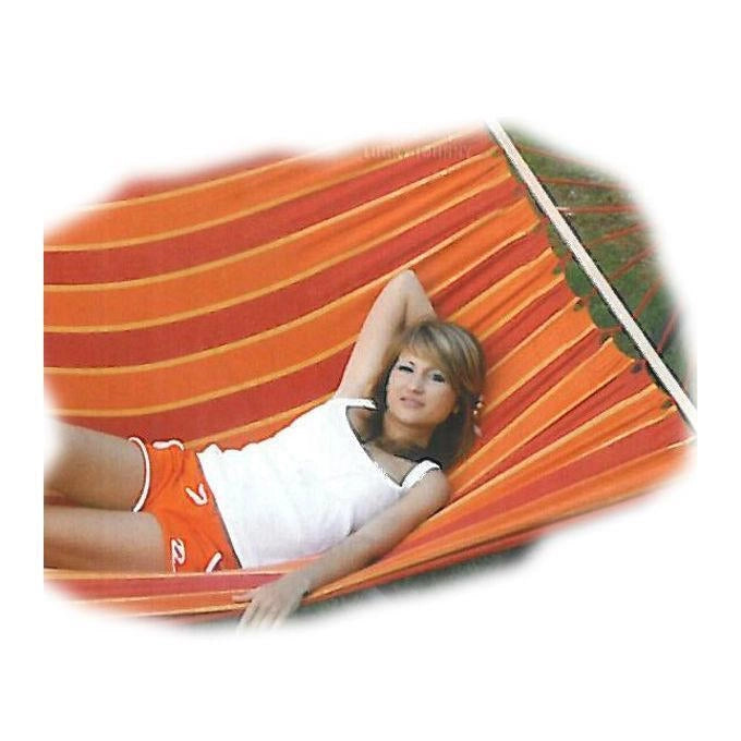 Vette Amaca Bahamas Arancio rosso cm 150x200