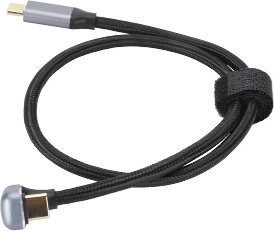 Cavo di alimentazione e display U-vorm PD100W USB3.2 Gen2 10 Gbps Type C maschio-maschio - 4K 60 Hz schermo casting dati - supporto OTG - cavo USB Type C (50cm)