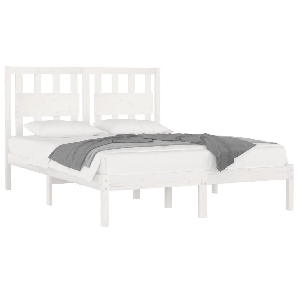 Giroletto Bianco in Legno Massello 180x200 cm Super King 3103949