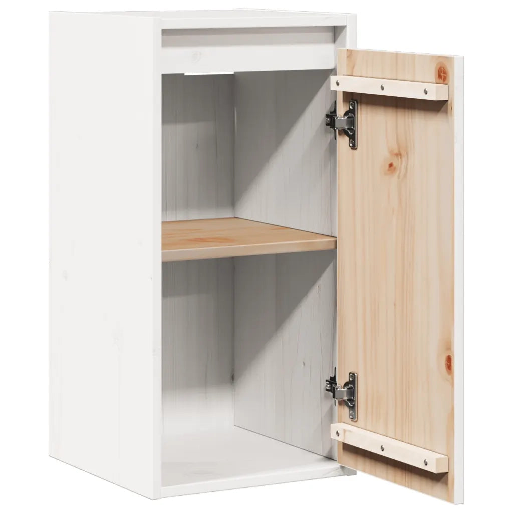 Pensili 2 pz Bianchi 30x30x60 cm in Legno Massello di Pino cod mxl 33035