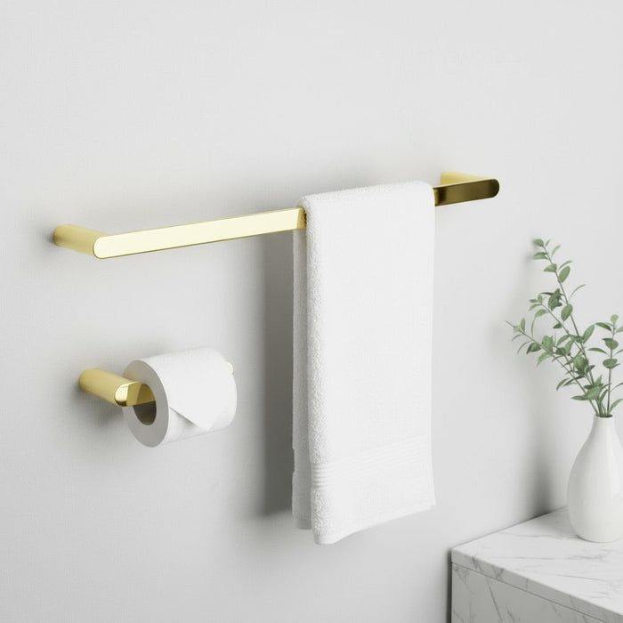 Set Accessori Da Bagno Mati Gold 4 Pezzi