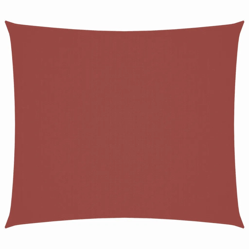 vidaXL Parasole a Vela Oxford Rettangolare 2x2,5 m Terracotta