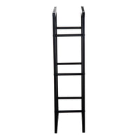 Portalegna Legnaia in Ferro 60x25x100 cm da Interno Max 100Kg  Nero