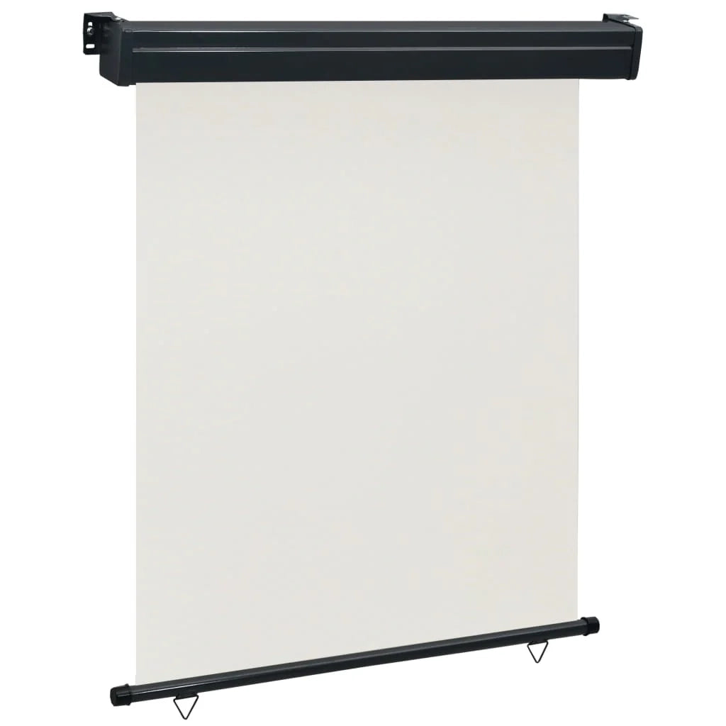 Tenda da sole laterale retrattile/schermo privacy per patio giardino terrazza balcone 140 x 250 cm crema 02_0007010