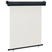 Tenda da sole laterale retrattile/schermo privacy per patio giardino terrazza balcone 140 x 250 cm crema 02_0007010