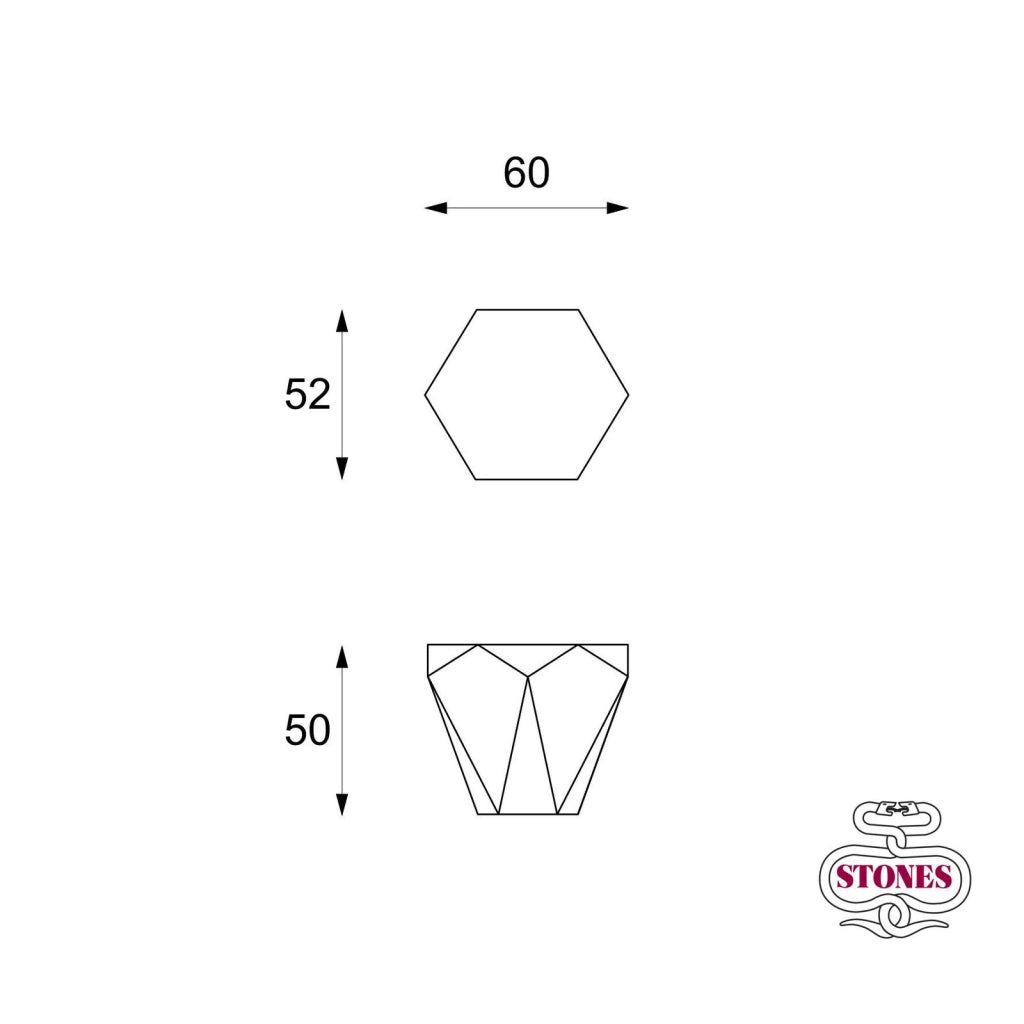 Tavolino Diamond Small con rivestimento in tasselli di pietra fossile White Agata e struttura in compensato marino - Design Esclusivo