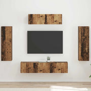 Mobile TV 5 pcs Legno vecchio