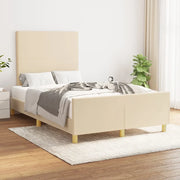 Giroletto senza Materasso Crema 120x200 cm Tessuto 3124884