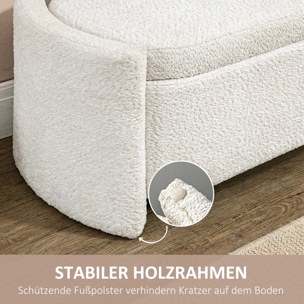Panca per ingresso con cassetti e ripiani ¨C zephmum ¨C 105x44x45,5 cm