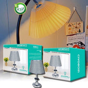 Trade Shop - Lume Lampada Da Tavolo Abat Jour Comodino Comò Arredo Camera Casa Luce Tx-9770 -