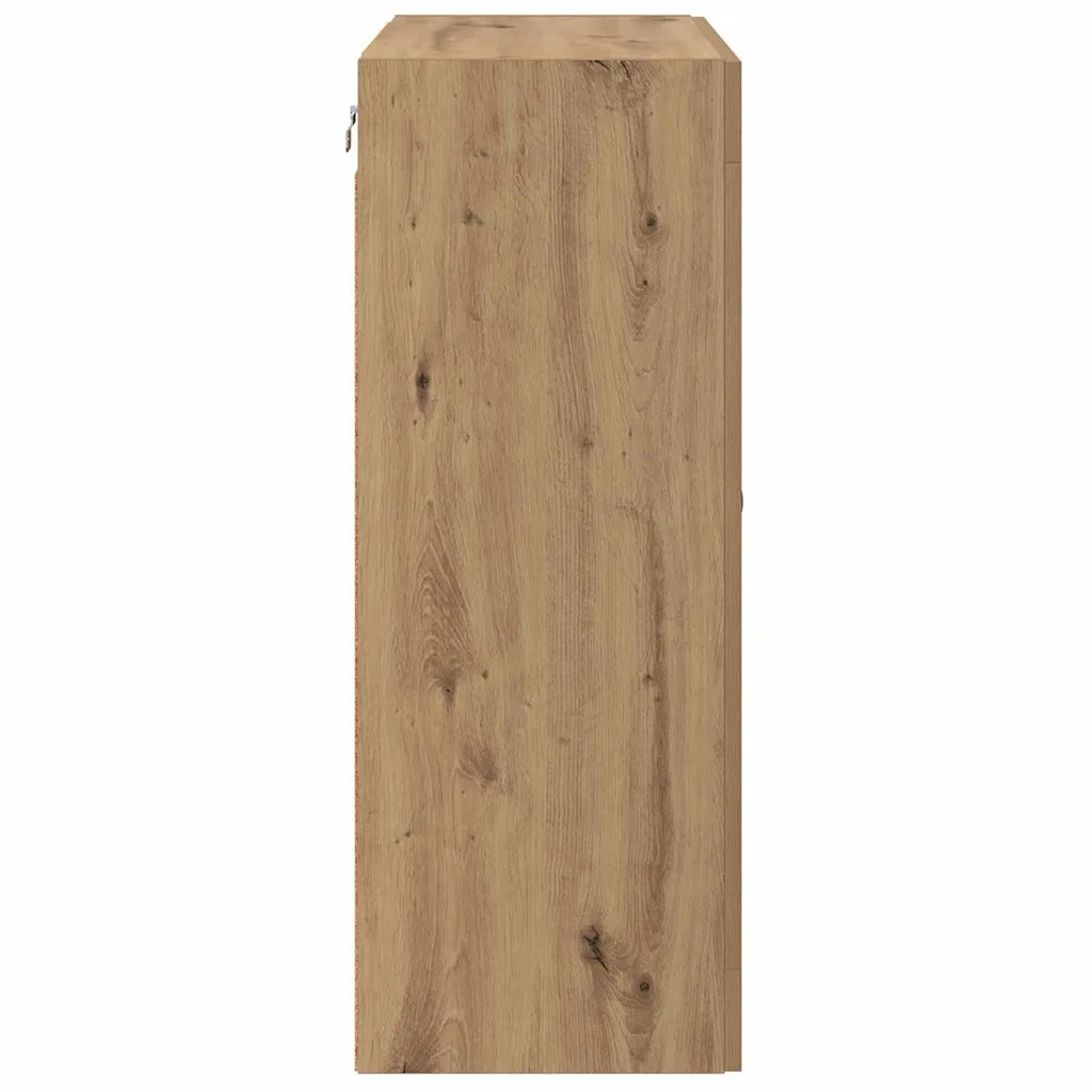 Armadi da Parete 2 pcs Rovere artigianale 69,5 x 34 x 90 cm 3402687