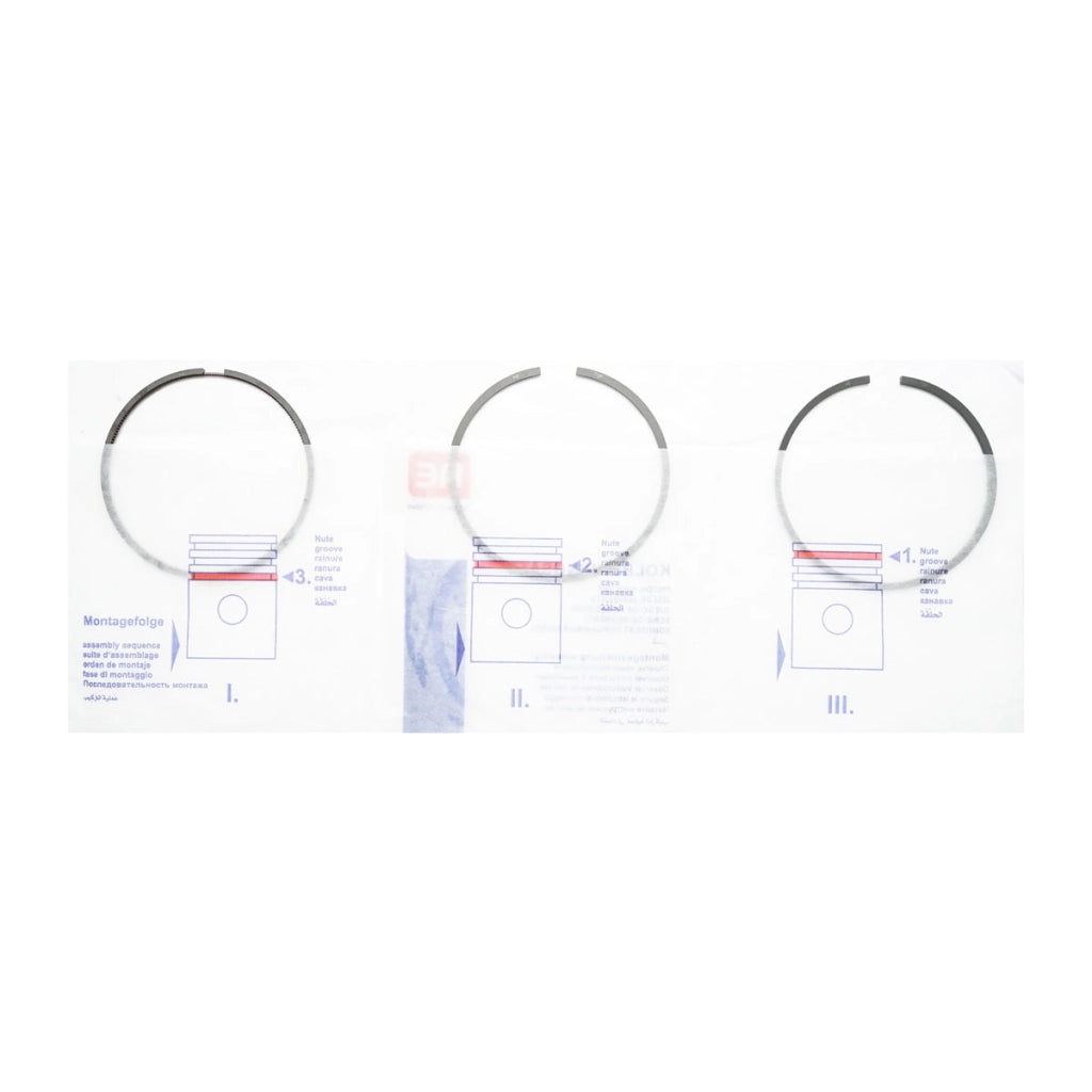 Segmenti NPR 105 x 3 x 2,5 x 3 mm Motore trattore forestale Perkins, Massey Ferguson 105x3x2,5x3mm set/1 pistone