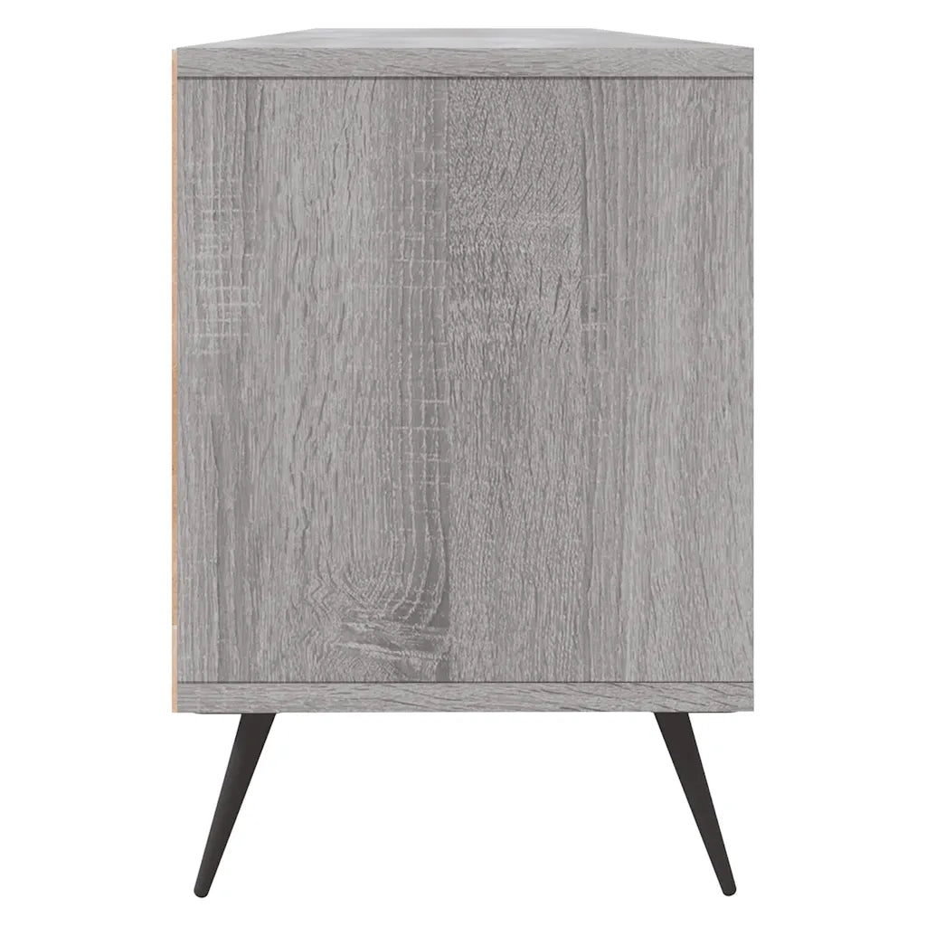 Mobile Porta TV Grigio Sonoma 150x30x44,5 cm Legno Multistrato 831258