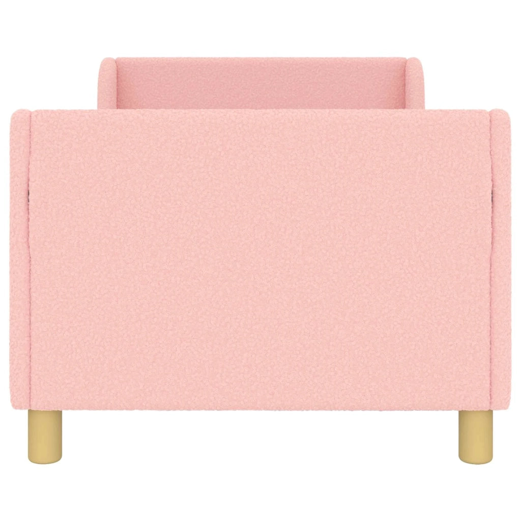 Struttura letto bambini con testata Rosa 80 x 160 cm